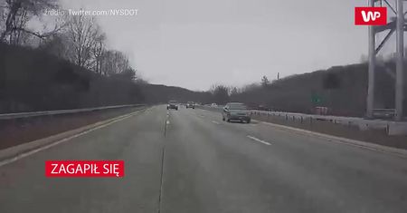 Zagapił się. Wypadek BMW i ciężarówki
