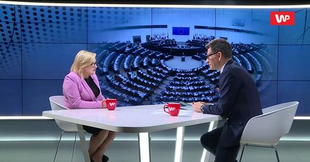 Peany na cześć Patryka Jakiego. Beata Kempa w akcji