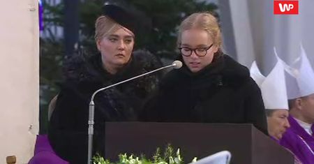 Antonina Adamowicz żegna ojca