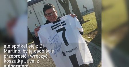 #dziejesiewsporcie: Ronaldo trafił piłką w fankę. Złamał jej okulary