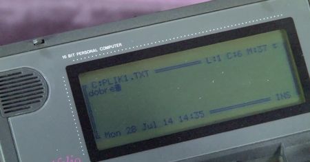 Komputerowe wykopaliska: Atari Portfolio – pierwszy kieszonkowy PeCet z prawdziwego zdarzenia