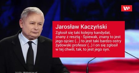 Taśmy "Gazety Wyborczej". Śpiewak odpowiada Kaczyńskiemu
