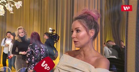 Rozenek o stylizacji na prezentacji ramówki TVN: "Widzę tu bardziej rózowe włosy niż moje"