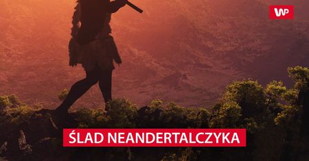 Odcisk stopy neandertalczyka