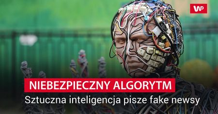 Sztuczna inteligencja pisze informacje