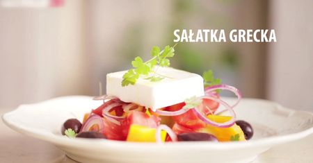 Sałatka grecka. Pomysł na szybką i lekką kolację