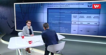 Anna Zalewska przeprasza za słowa Marka Suskiego o nauczycielach
