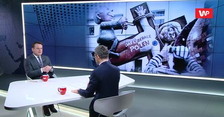 Karykatura Kaczyńskiego w Dusseldorfie. Reakcja Tarczyńskiego