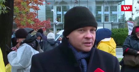 Kolejny dzień strajku pracowników LOT. "Będziemy tutaj do skutku"