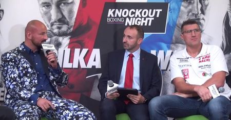 Mariusz Wach wręczył prezent Arturowi Szpilce przed walką w Gliwicach