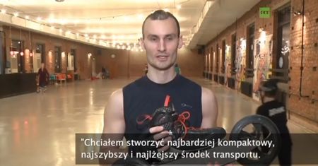 Elektryczne rolki prosto z Rosji