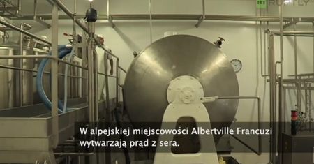 Produkują prąd z sera