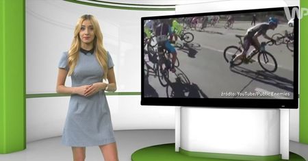 #dziejesiewsporcie: wiatr przeszkodził kolarzom