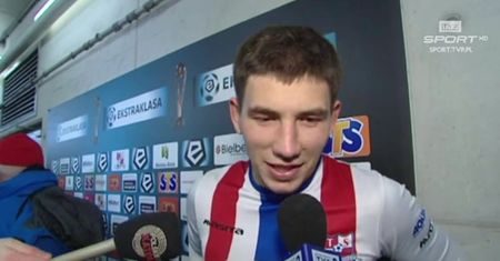 Mateusz Możdzeń: liczę, że wygrana z Lechem pomoże nam się przełamać