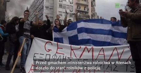 Zamieszki w Atenach. Policja użyła gazu łzawiącego