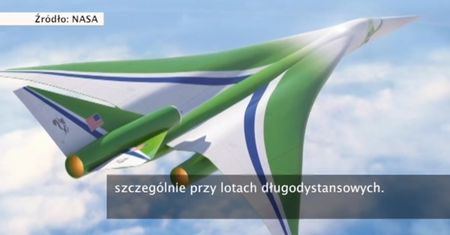 NASA pracuje nad cichym samolotem ponaddźwiękowym