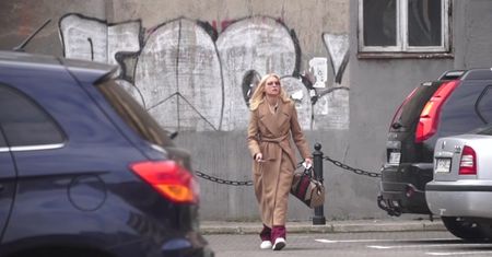 Elegancka Horodyńska po wizycie u fryzjera