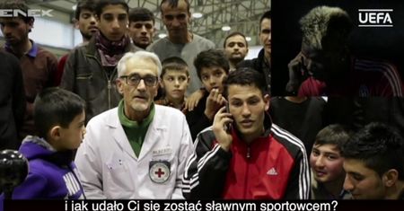 Paul Pogba porozmawiał z młodymi piłkarzami z Afganistanu. "Dzięki wam doceniam to, co mam"
