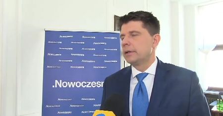 Incydent na sejmowym korytarzu. Nieznajomy do Petru: ależ pan p... głupoty