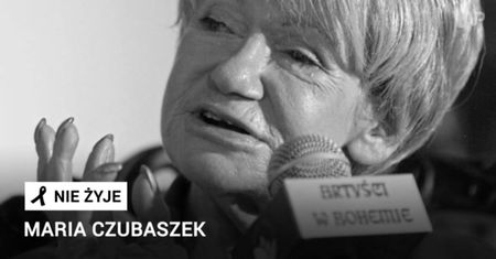 Maria Czubaszek nie żyje