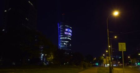 Napis "Kocham Warszawę" powraca