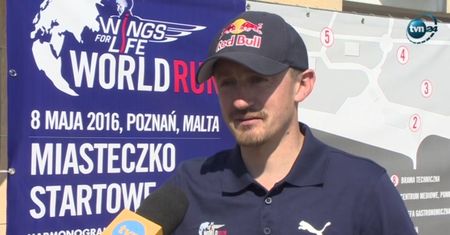 Małysz zemści się biegnących w Wings for Life