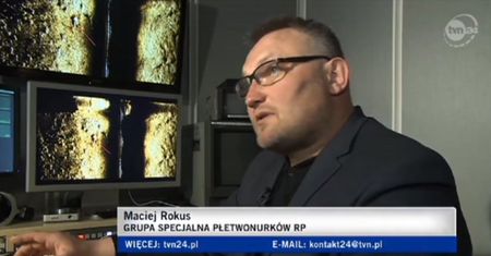 Ludzkie ciało na sonogramie dna Warty. Obraz zarejestrowano kilometr od miejsca zaginięcia Ewy Tylman