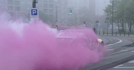 Uczcili Dzień Flagi na rondzie w Warszawie