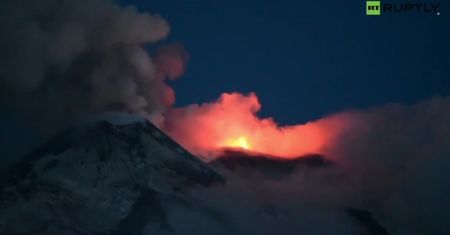 Wulkan Etna wybuchł
