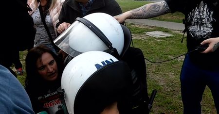 Zatrzymania podczas '"Tęczowego marszu'"