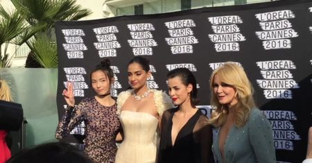 Grażyna Torbicka na festiwalu w Cannes