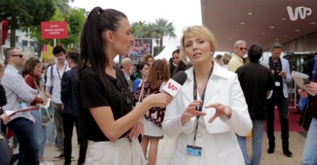 Agnieszka Jastrzębska w Cannes: gwiazdy w Cannes ciężko pracują, nie ma czasu balować