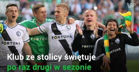 Legia w podwójnej koronie na stulecie klubu!