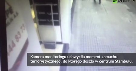 Monitoring zarejestrował moment zamachu terrorystycznego