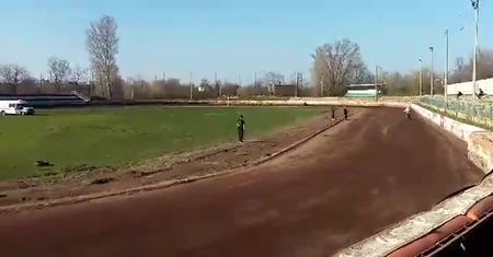 Trening żużlowy w Debreczynie