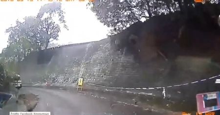 Niecodzienny wypadek w Hongkongu