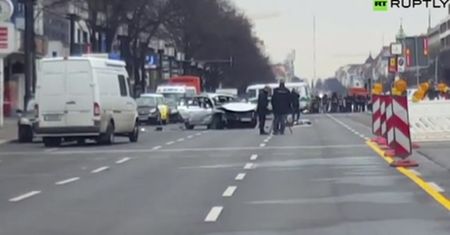 Wybuch samochodu w Berlinie - zginął kierowca