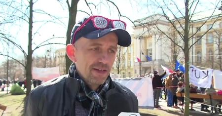 Pikieta KOD przed kancelarią premiera