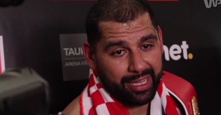 Eric Molina popłakał się ze wzruszenia po walce z Tomaszem Adamkiem