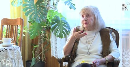 Maria Kiszczak o grobie męża