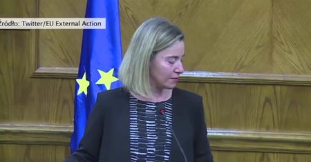 Szefowa europejskiej dyplomacji płacze: "Mamy dziś bardzo trudny dzień..."