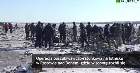 Na lotnisku w Rostowie zakończono operację poszukiwawczo-ratunkową