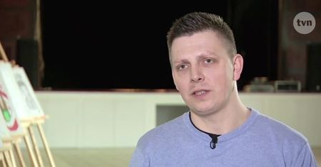 Choć jest niewidomy, pisze książki