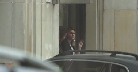 Wierzbicka z papierosem wygłupia się ze Zborowską