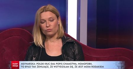 Młynarska o facecie: Nabuzowany samiec może przywalić