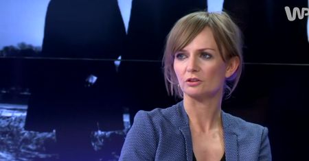 Robert Janson i Kasia Stankiewicz w studio WP Gwiazdy
