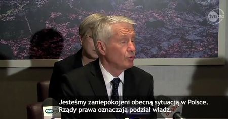 Thorbjoern Jagland: polski Trybunał Konstytucyjny jest sparaliżowany