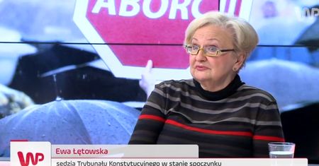 #dziejesienazywo: Prof. Ewa Łętowska o bezwzględnym zakazie aborcji