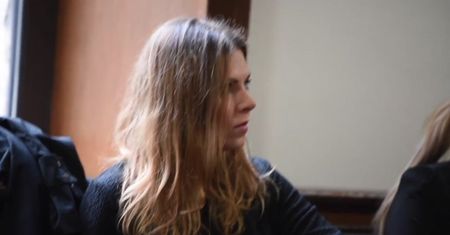Kaliszowie i Ola Kwaśniewska w sądzie