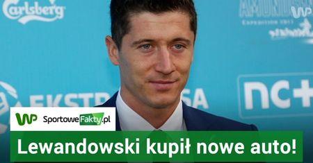 Robert Lewandowski ma nowe auto